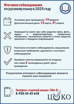 ИТОГОВОЕ СОБЕСЕДОВАНИЕ 2025